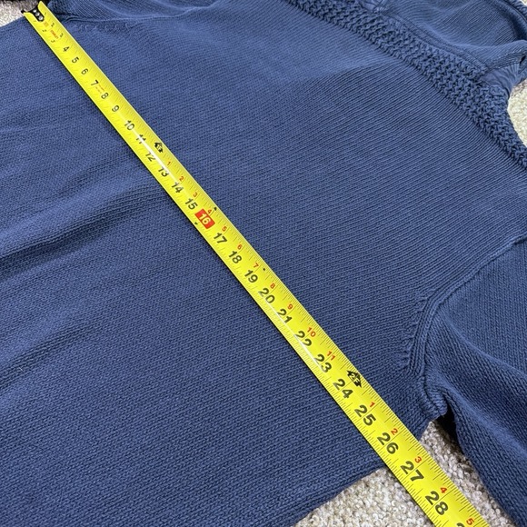 Vtg Polo Ralph Lauren Shawl Collar Military Style Sweater 90s 2XLT Linen Cotton - Picture 10 of 10